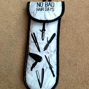 Marble straightener holder